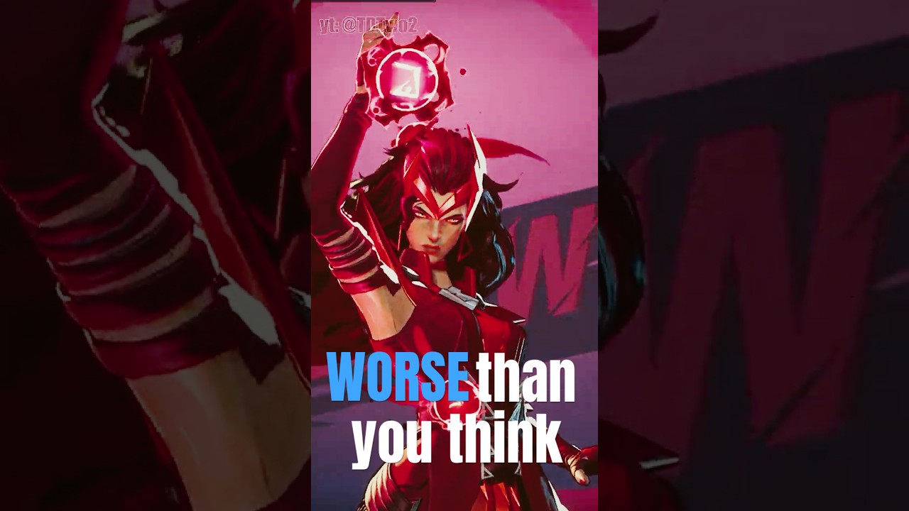 Scarlet Witch's Unique Problem in Marvel Rivals