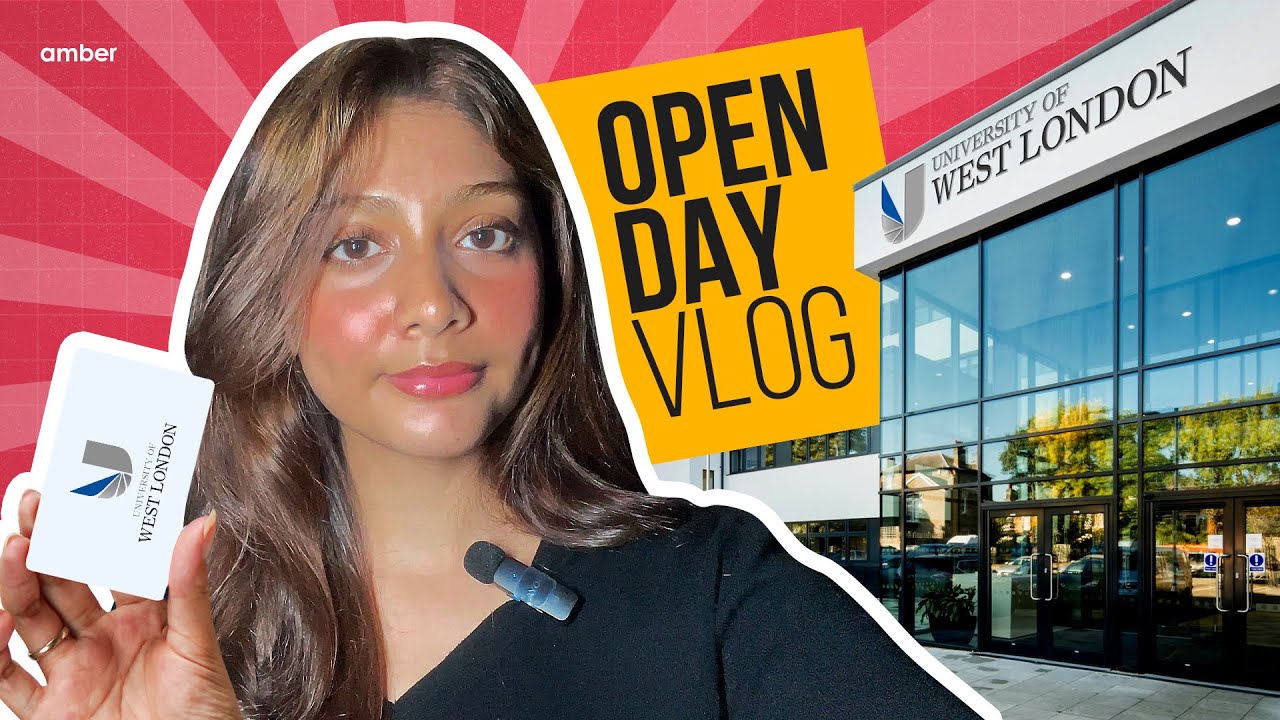 Open Day Vlog | University of West London | amber