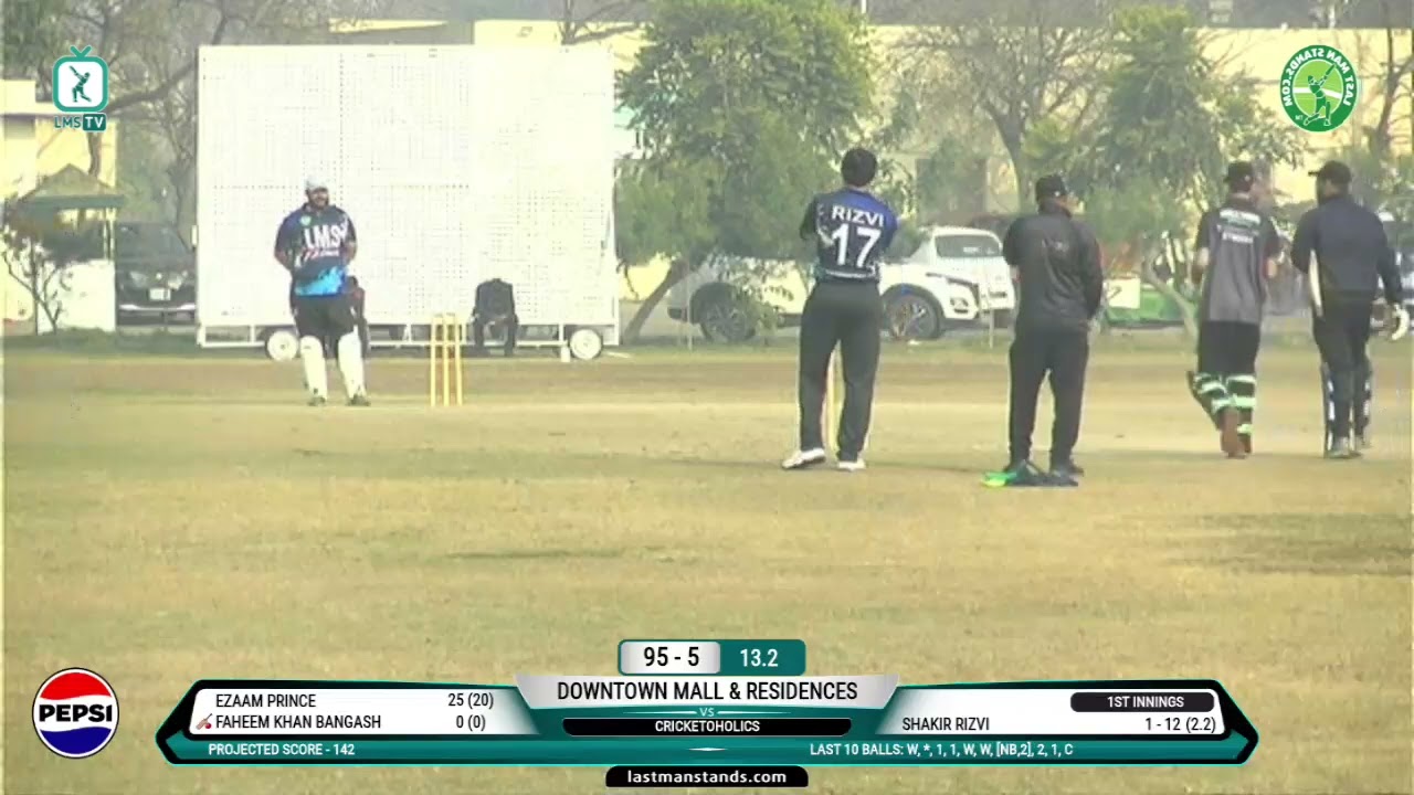 Match Highlights: Cricketoholics Vs Downtown Mall & Residences