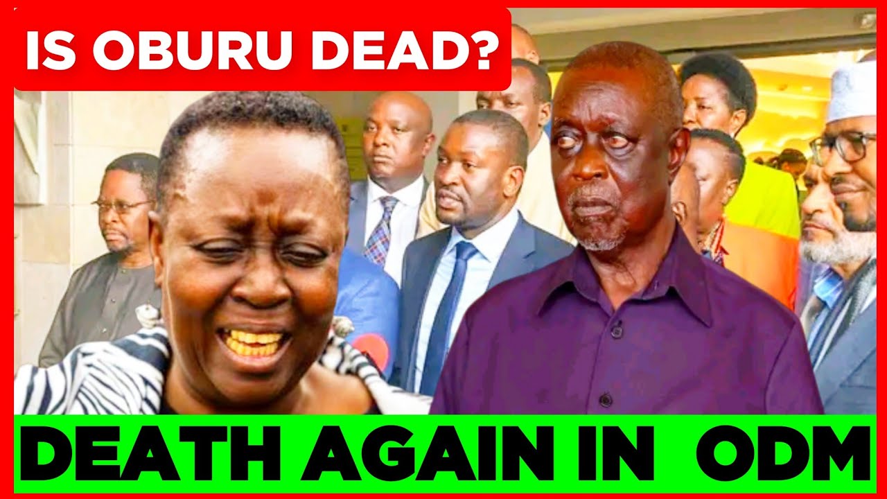 BREAKING NEWS! Raila Odinga's Young Sister Announced DEAD TODAY as Oburu is in Critical Condition 