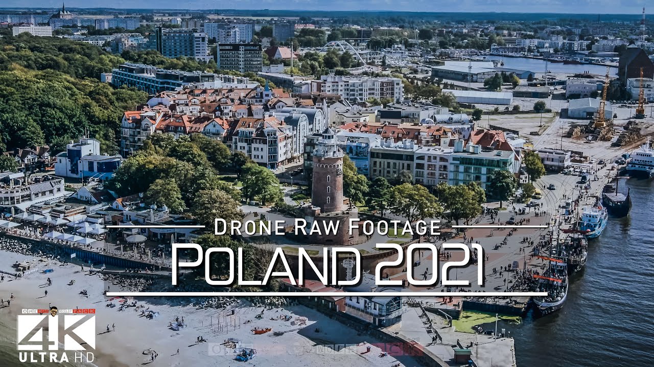 【4K】Drone RAW Footage 🔥 This is POLAND 2021 🔥 Warsaw Krakow Wroclaw and More | UltraHD Stock Video