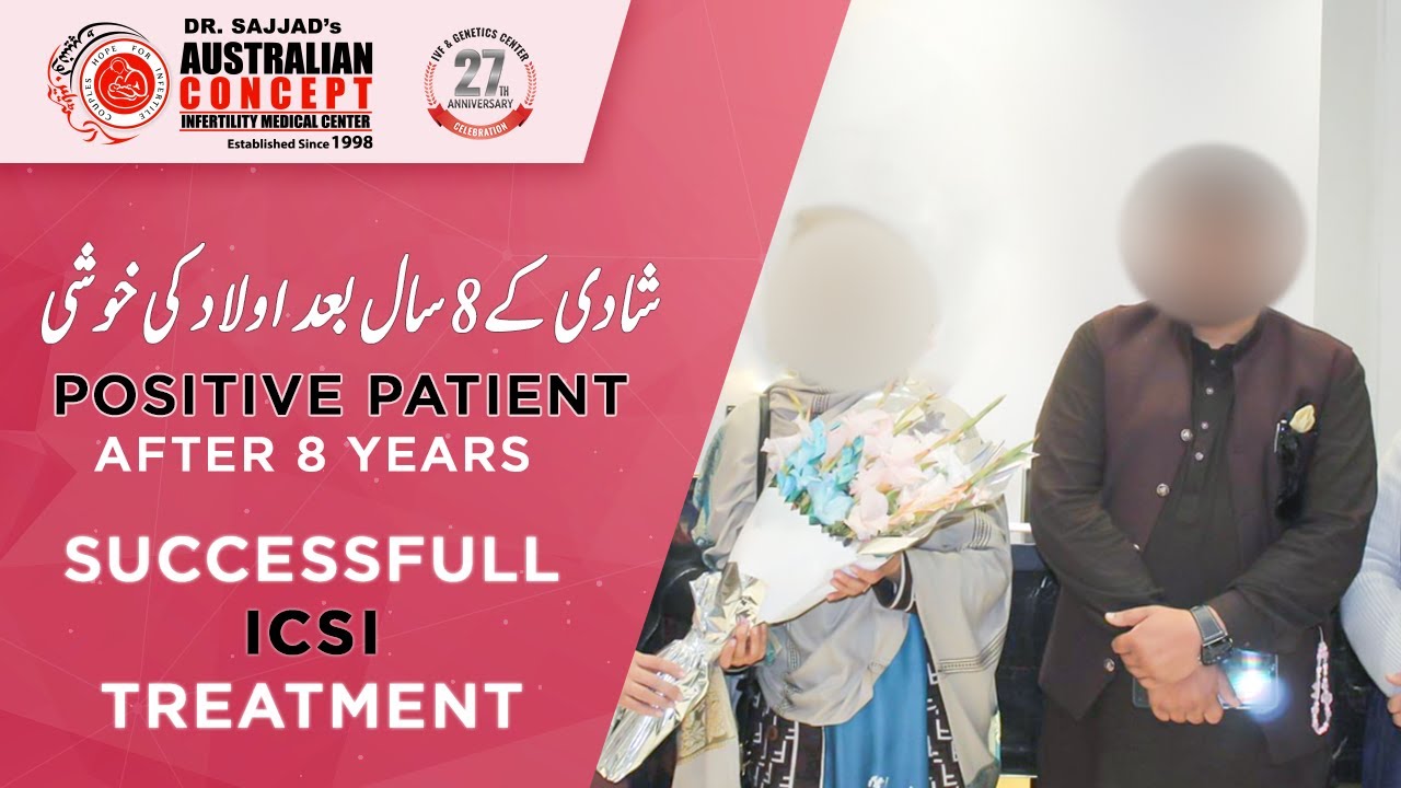 ICSI Success Story at Islamabad IVF Center | 8 Years of Infertility Successfully Treated