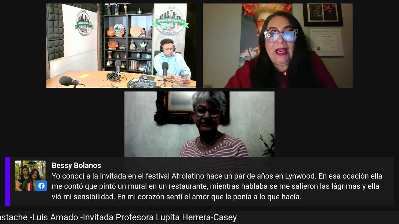 Hablemos Claro, detrás de la mesa