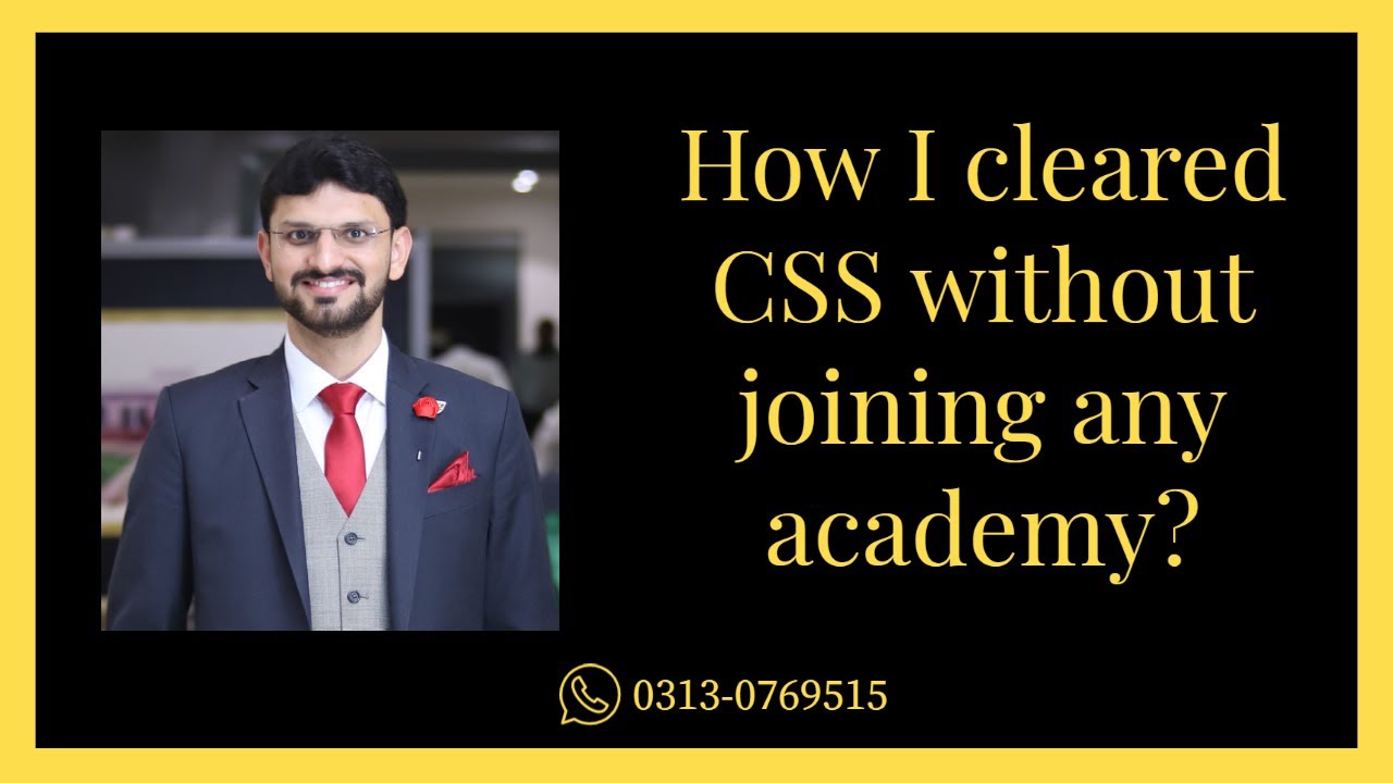 How I cleared CSS without joining any academy?