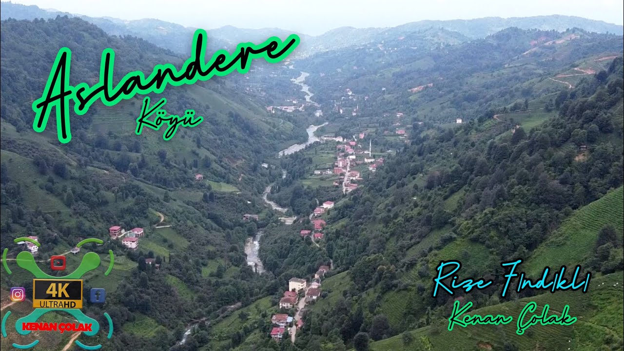 Aslandere Köyü (Çukulit) | 1. Video | Fındıklı RİZE @Kenan ÇOLAK