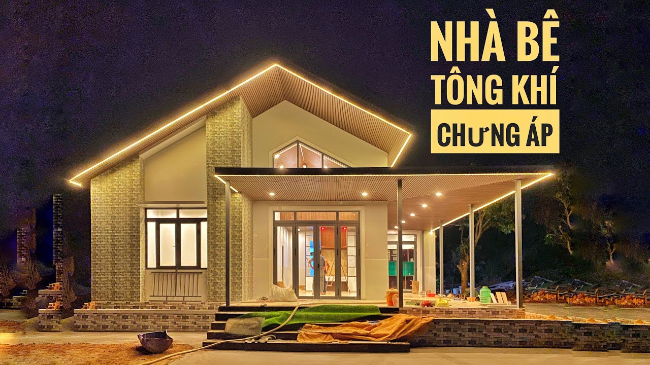 Nhà Bê Tông Khí Chưng Áp tại Lâm Đồng - NHÀ ĐẸP BỐN PHƯƠNG 120