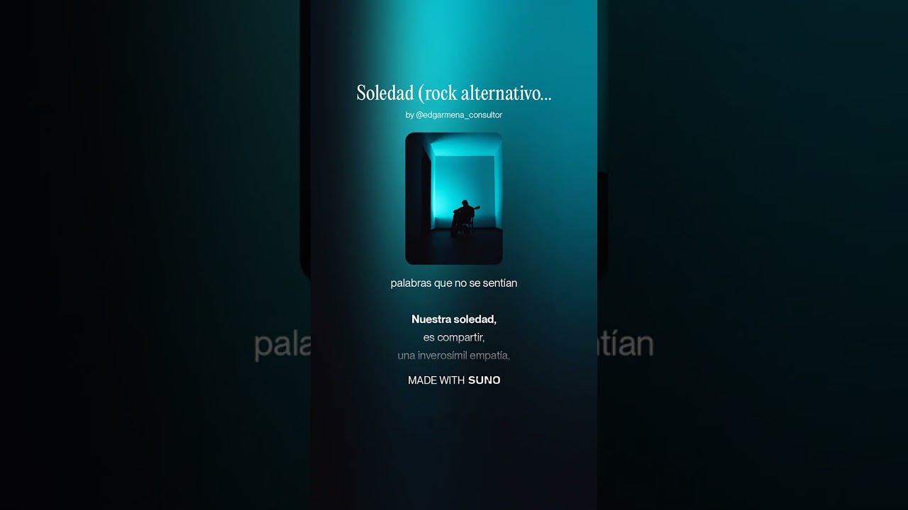 Soledad | Poema en rock alternativo