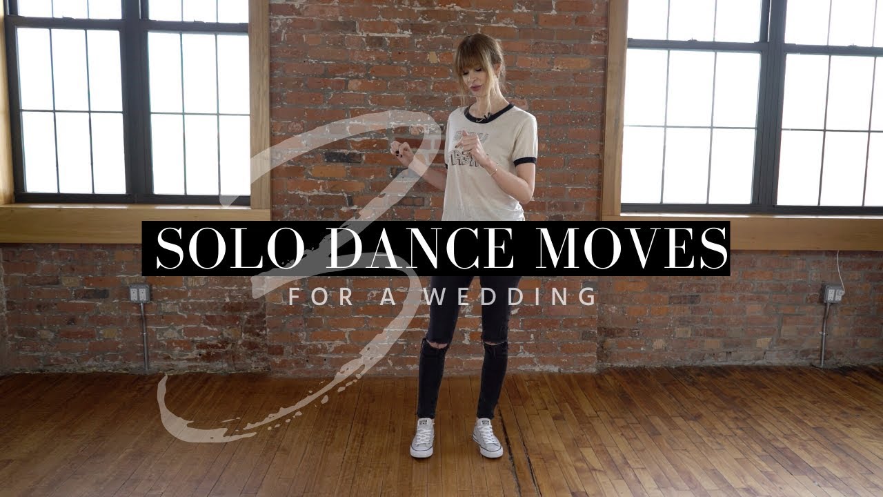How To Dance At A Wedding  I  3 Basic SOLO Dance Moves For Guys  I  Monika Matys