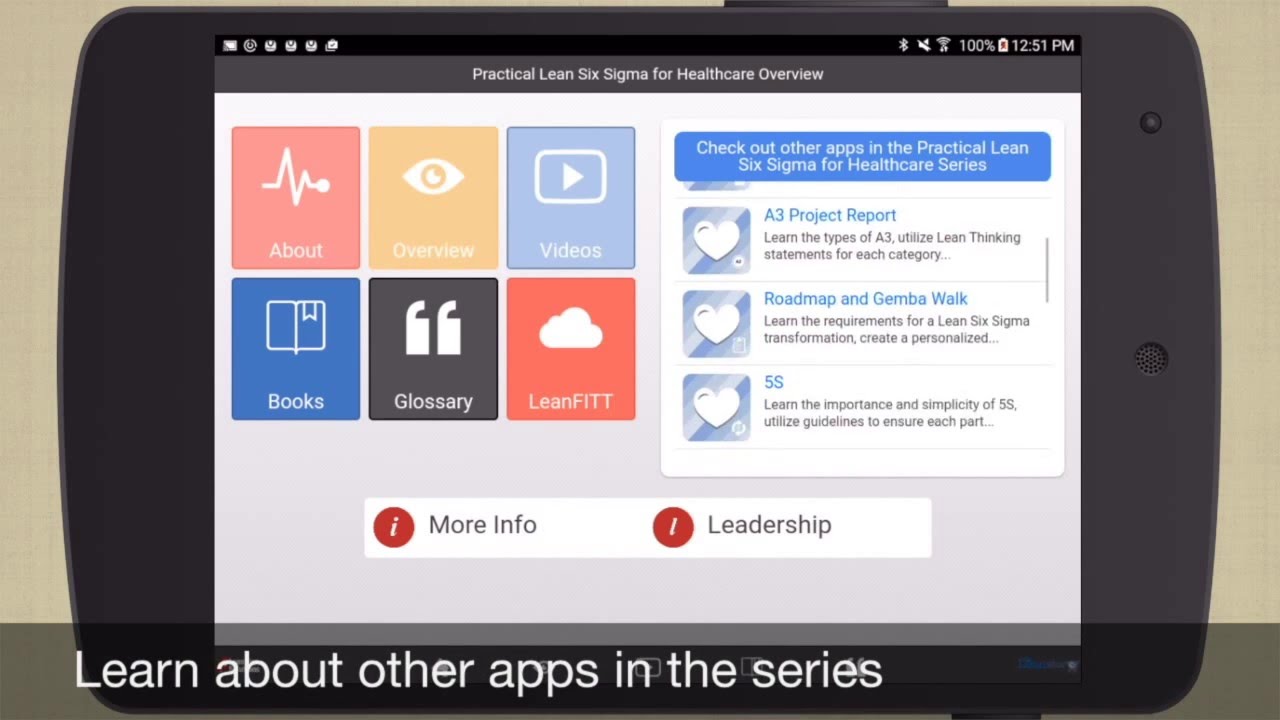 Healthcare Overview App Promo Video for Android