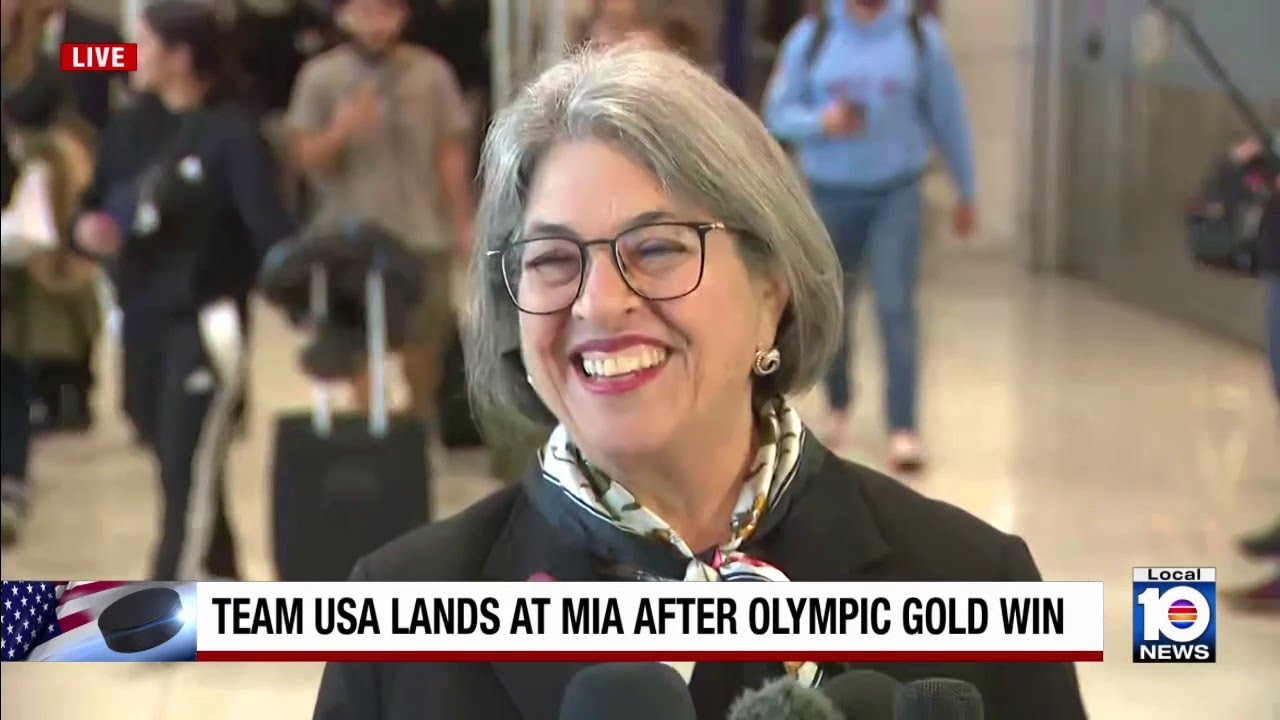 Miami-Dade Mayor Daniella Levine Cava welcomes Team USA to South Florida