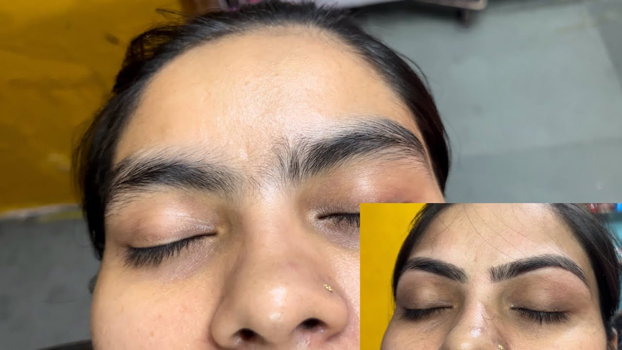 Threading tutorial step by step #eyebrowthreadingathome
