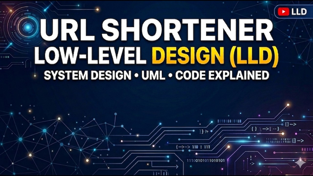 URL Shortener Service (LLD) |  Design Bitly | Java Implementation + Class Diagram Explained