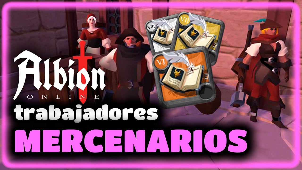 Guía de TRABAJADORES MERCENARIOS 📚🫨 - Albion Online.