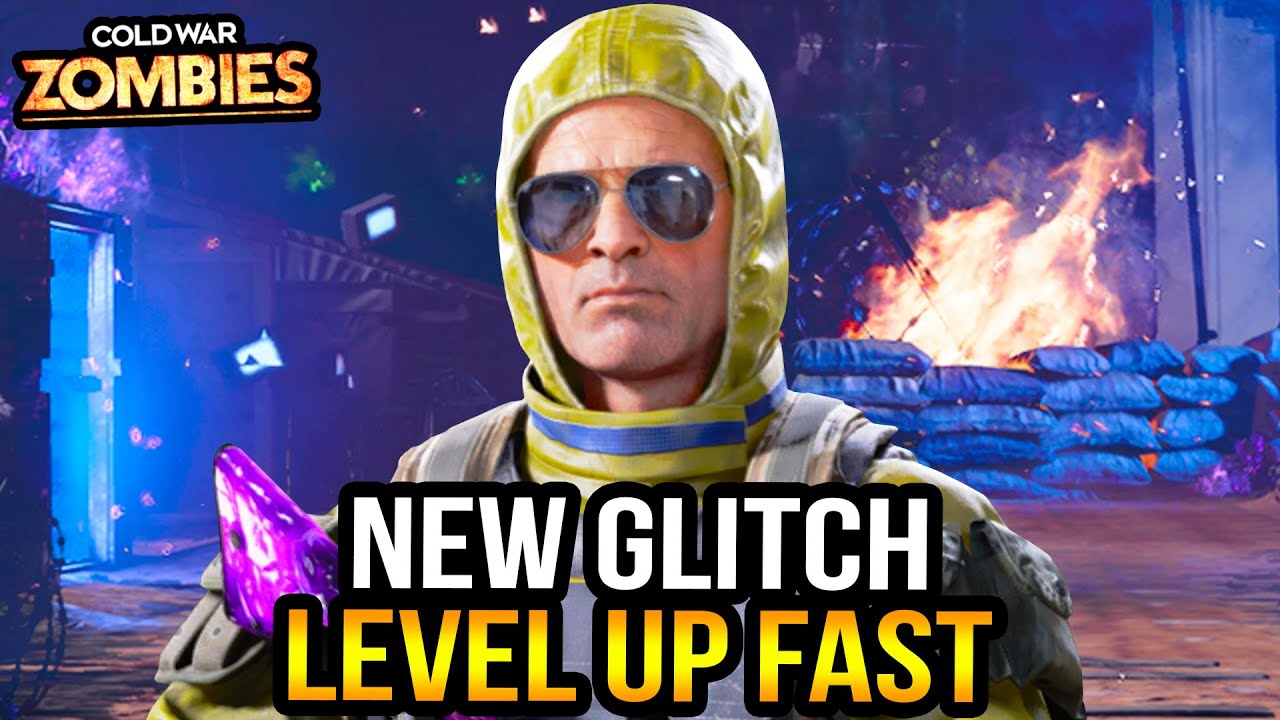Black Ops Cold War Zombies ☆ Solo God Mode Glitch! Level Up Fast!