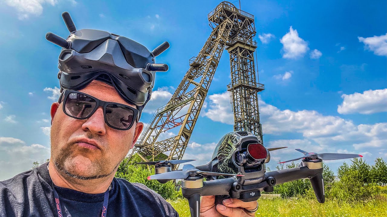 DJI FPV cinematic Free ,,Style,, Cruising abandoned Factory