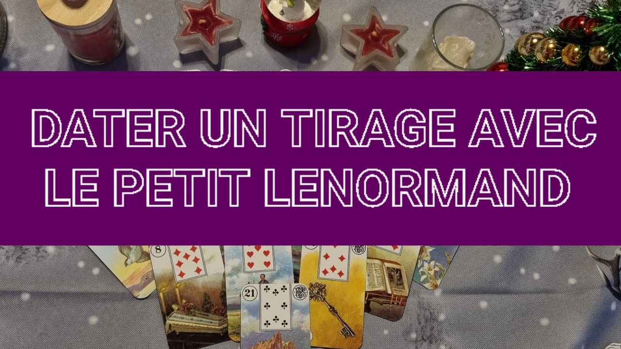 🌟Dater avec le Petit Lenormand🌟