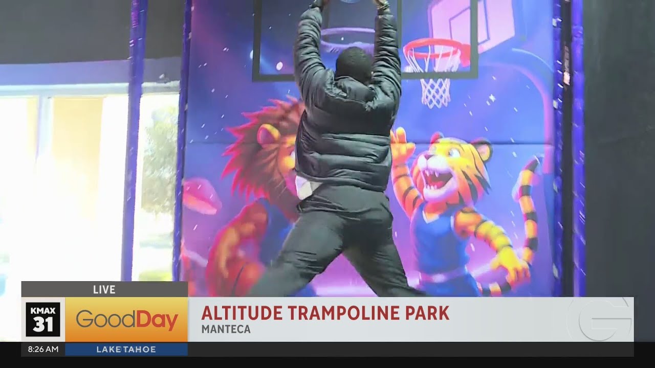 Check out some high flying fun at Altitude Trampoline Park in Manteca!