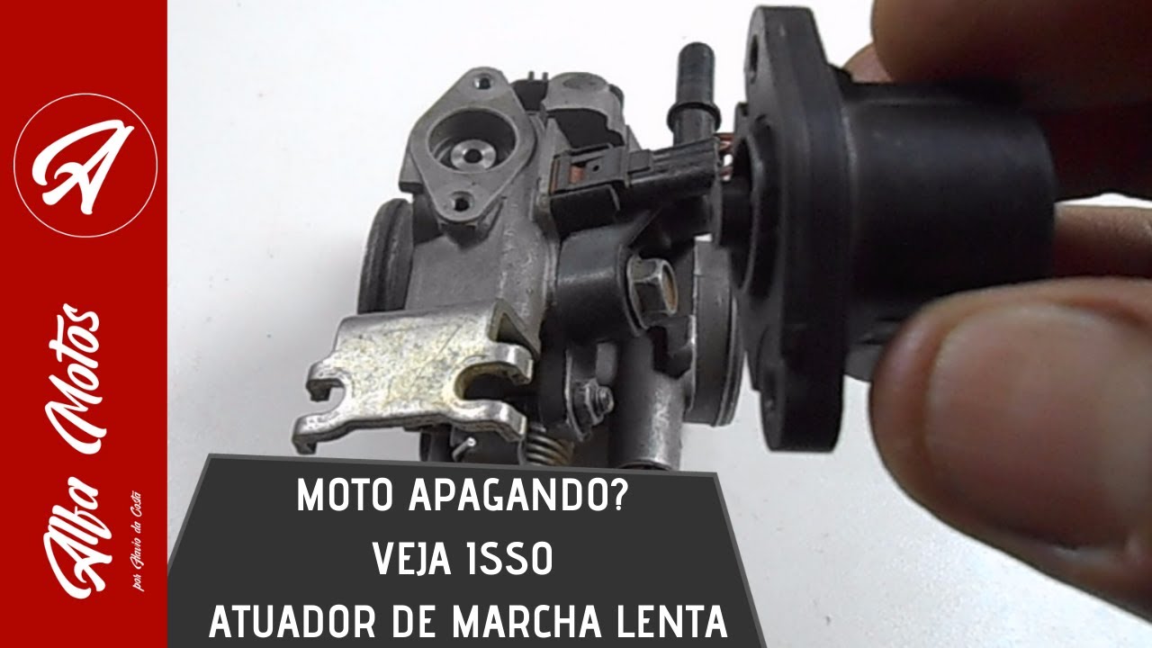 MOTO APAGANDO RUIM PARA FUNCIONAR? ATUADOR DE MARCHA LENTA
