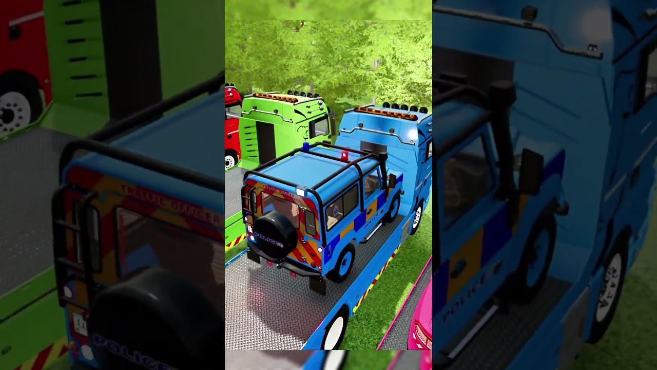 ALL POLICE CARS, EMERGENCY VEHICLES, AND FIRE DEPARTMENT TRANSPORTS! FS22