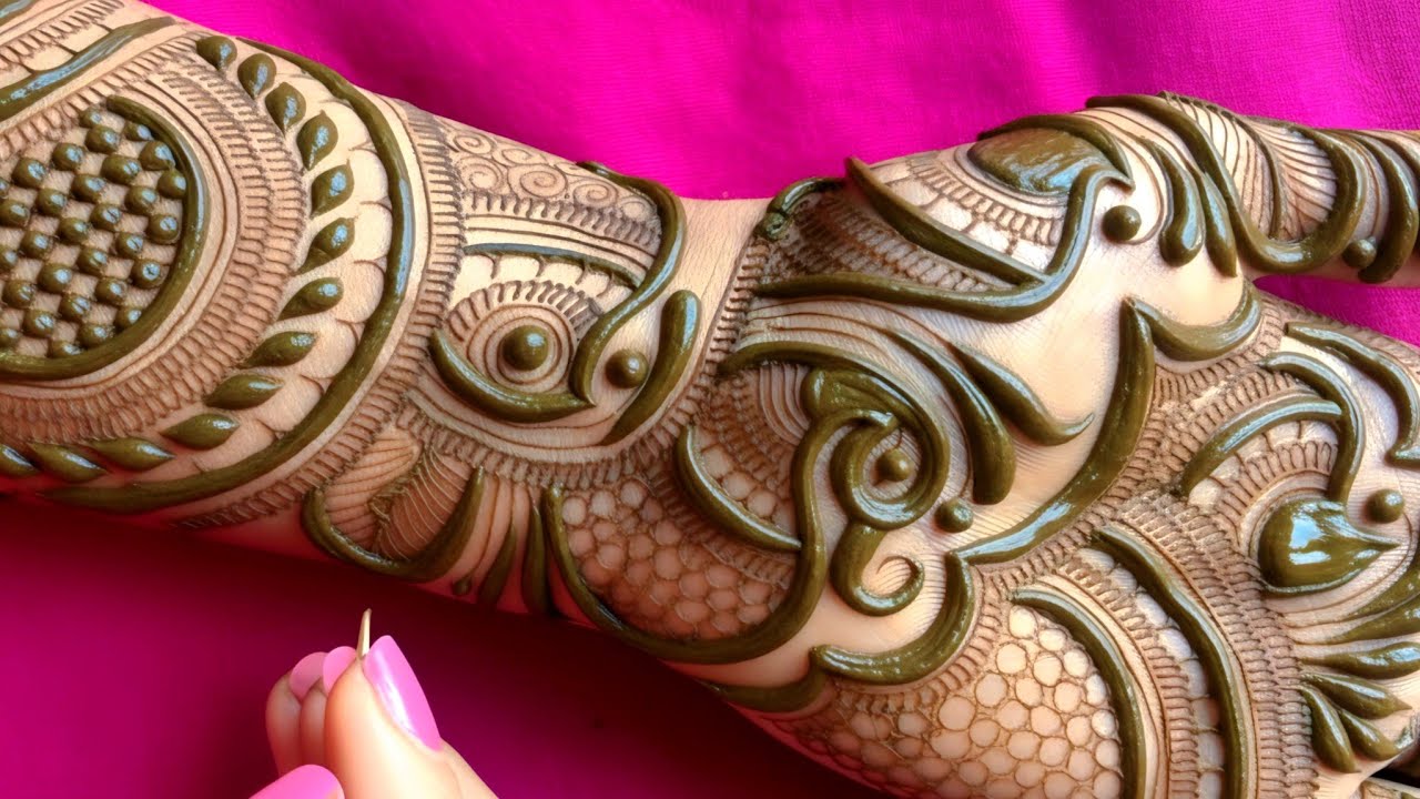राजस्थानी मेंहदी डिजाइन | Simple Rajasthani Mehndi Design | Bridal Full Hand Mehndi | Mehndi Design 