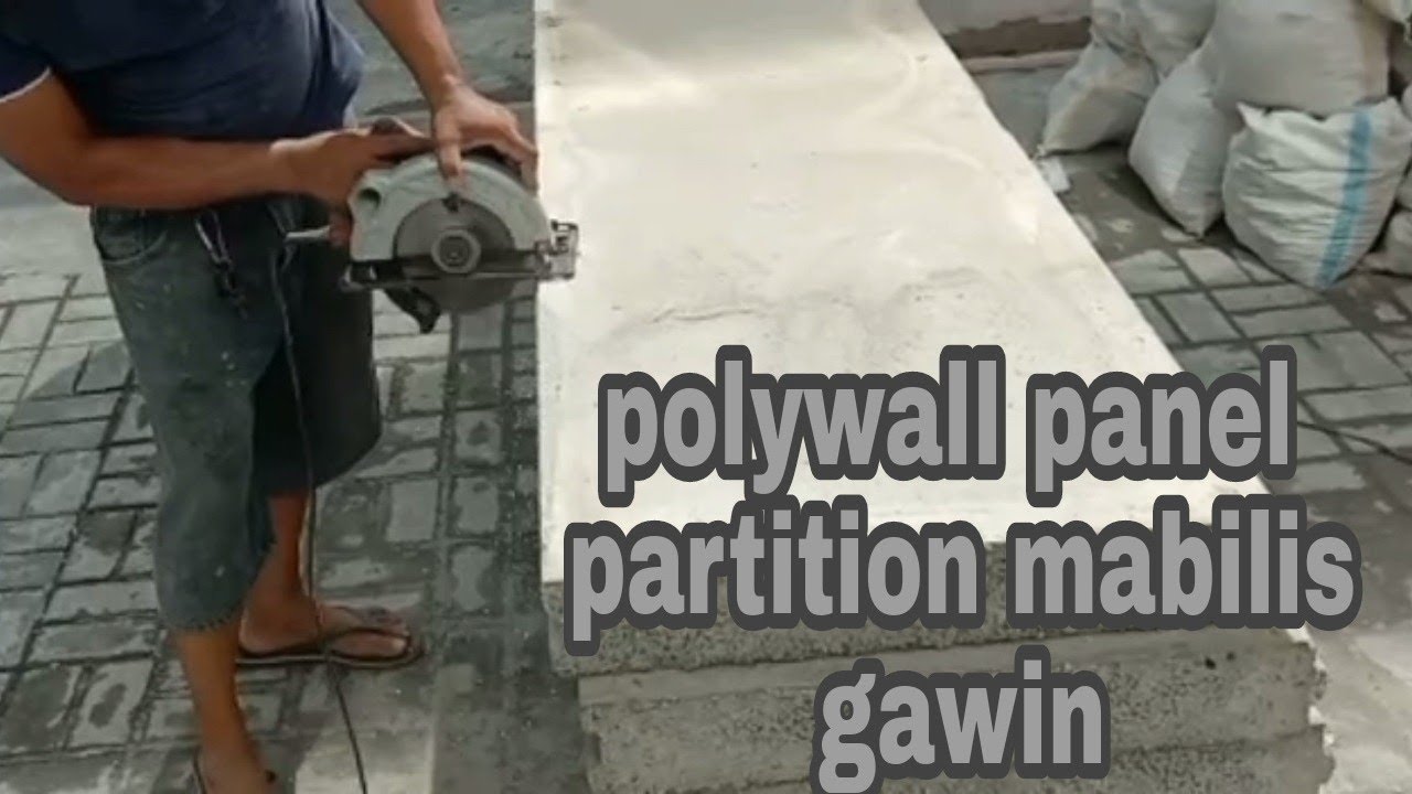 polywall partition sound froofing mabilis ikabit