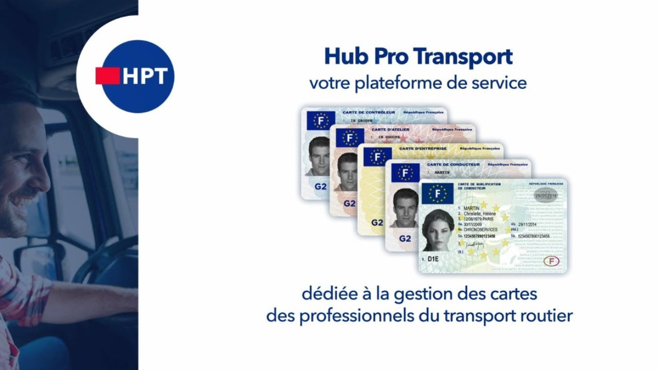 HubProTransport, la plateforme de gestion des cartes conducteurs