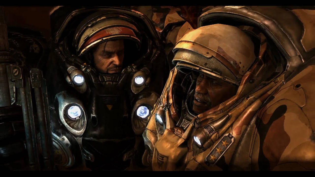 StarCraft 2: Saving Warfield on Char in 1080p