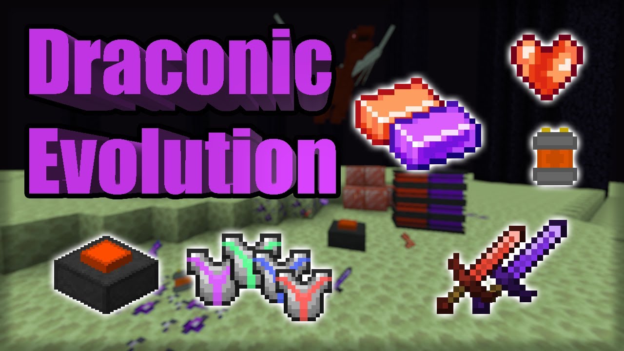 Draconic Evolution Addon Bedrock Edition (MCPE)