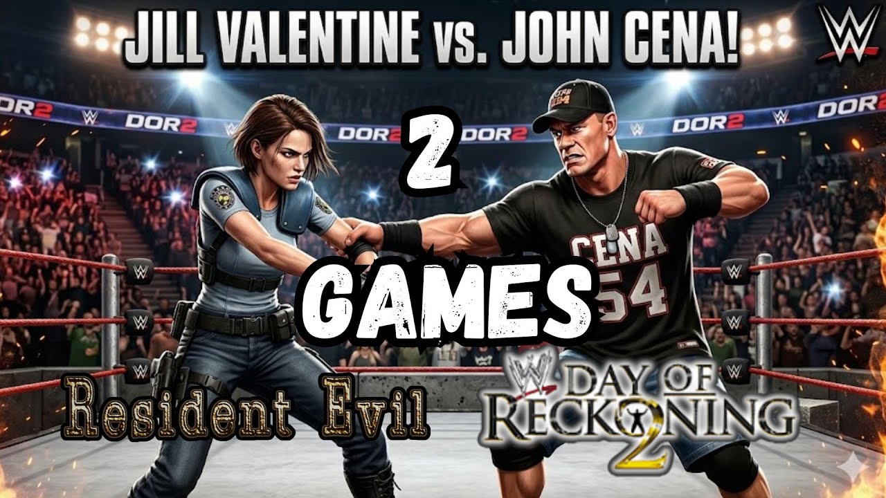 2 GAMES WHAT!! RE1 AND WWEDOR2 WITH YA BOI @a1austin