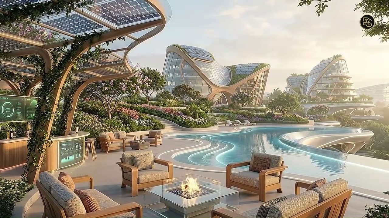 Work Faster in This Futuristic Luxury Lounge ⚡ Liquid DnB 174 BPM Focus Mix