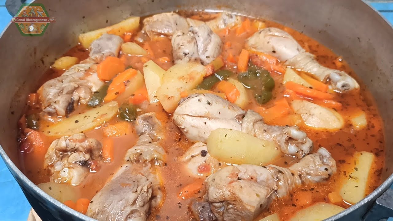 Pollo Tapado Receta Original Nicaraguense