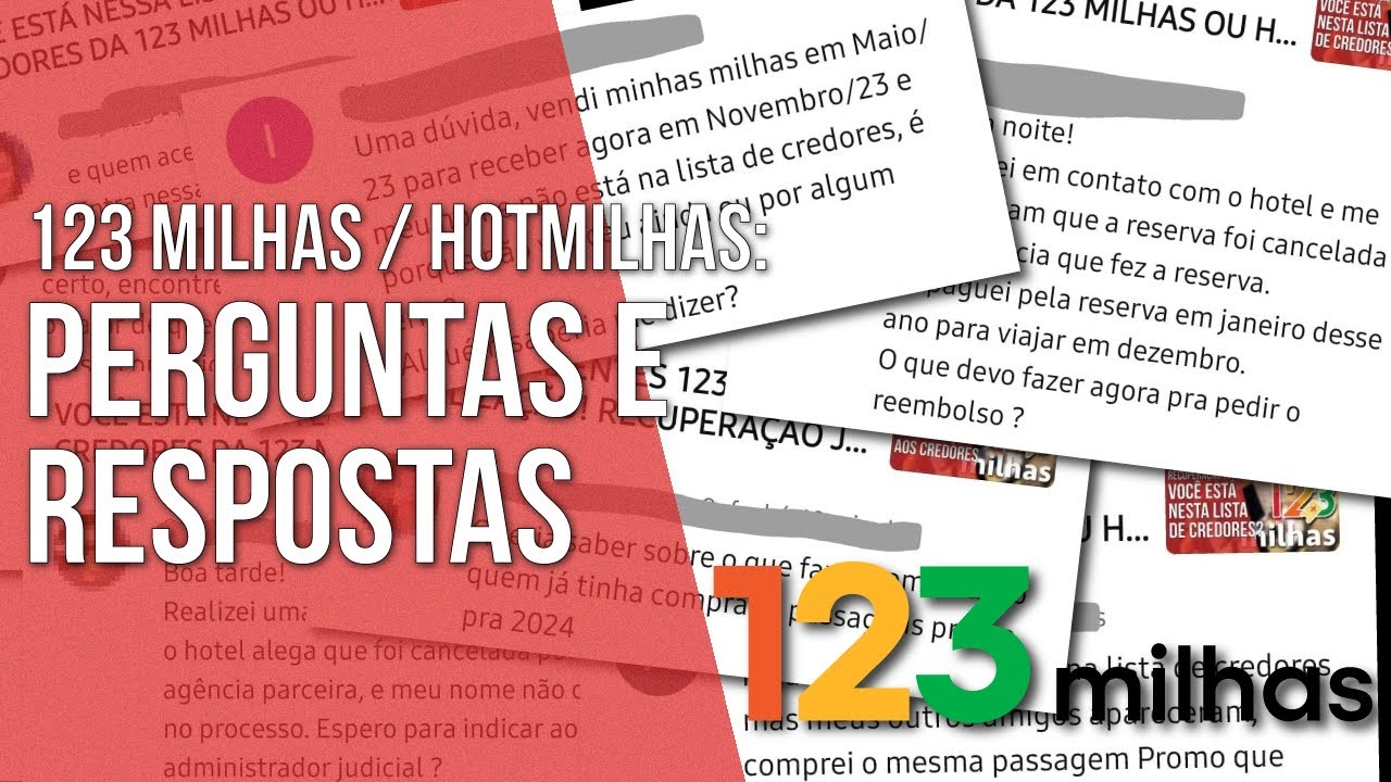 123 MILHAS E HOTMILHAS - RESPONDENDO DÚVIDAS - Direito Empresarial
