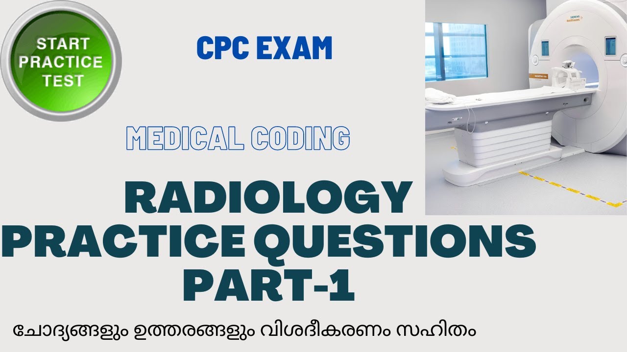 RADIOLOGY PRACTICE QUESTIOS PART-1 | MEDICAL CODING