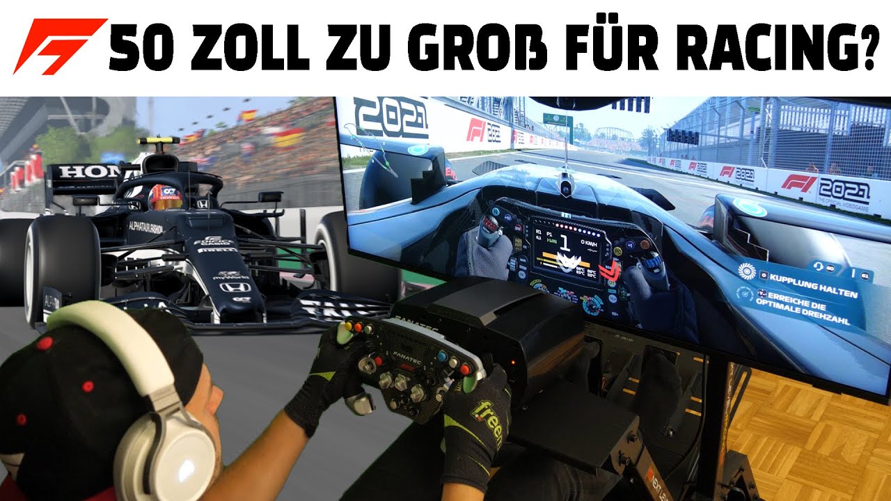 Geeignet für Simracing mit F1 2021? 50 Zoll Gaming Neo QLED TV Review