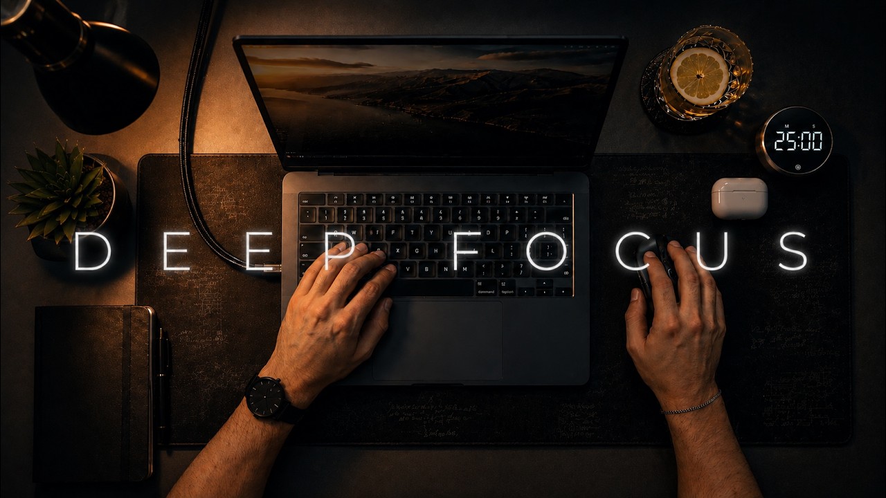 Hyperfocus | Stop Scrolling. Start Working. | 2 Hour Pomodoro (50/10)