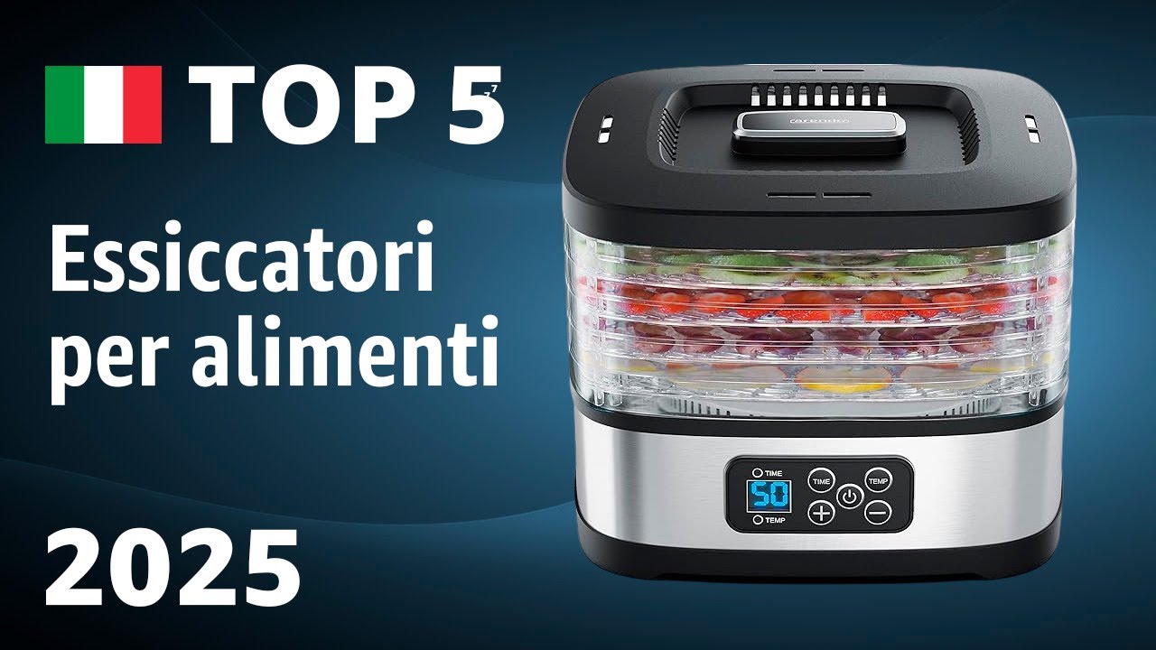 TOP—5. Migliori essiccatori per alimenti 2025