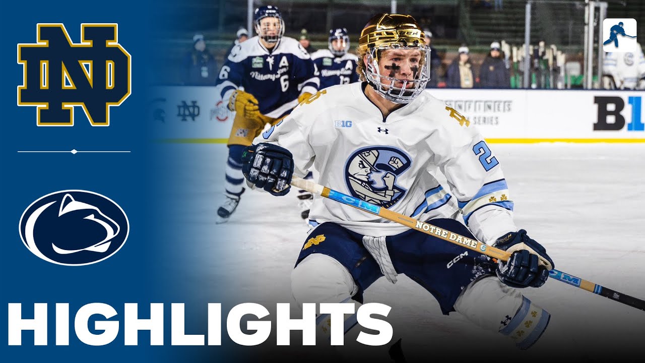 Notre Dame vs Penn State | NCAA College Hockey | Highlights - January 03, 2025