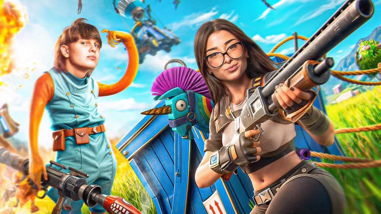 BENJYFISHY ME COACH SUR FORTNITE (il est devenu fou)