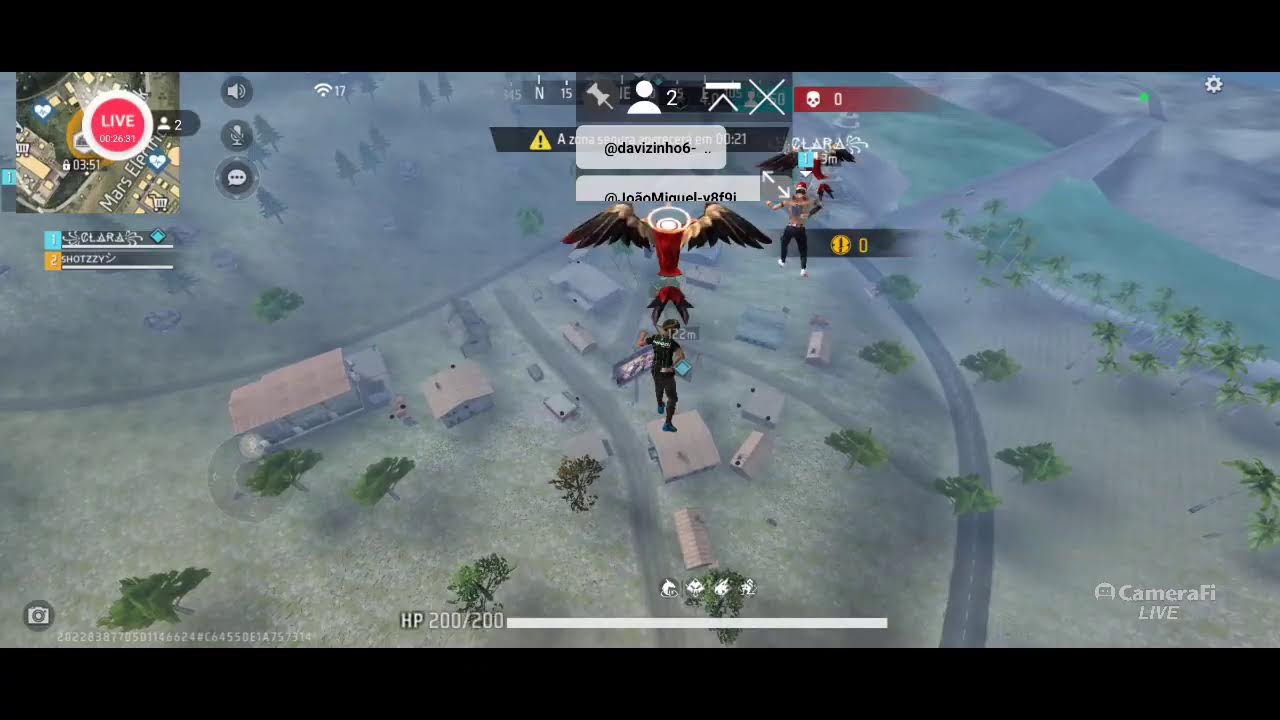 free fire ao vivo ♨️♨️🥳