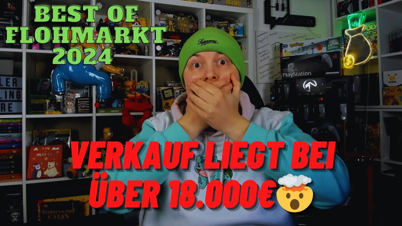 Best of FLOHMARKT FUNDE 2024 - Krasseste Zusammenfassung YouTube Deutschlands?!