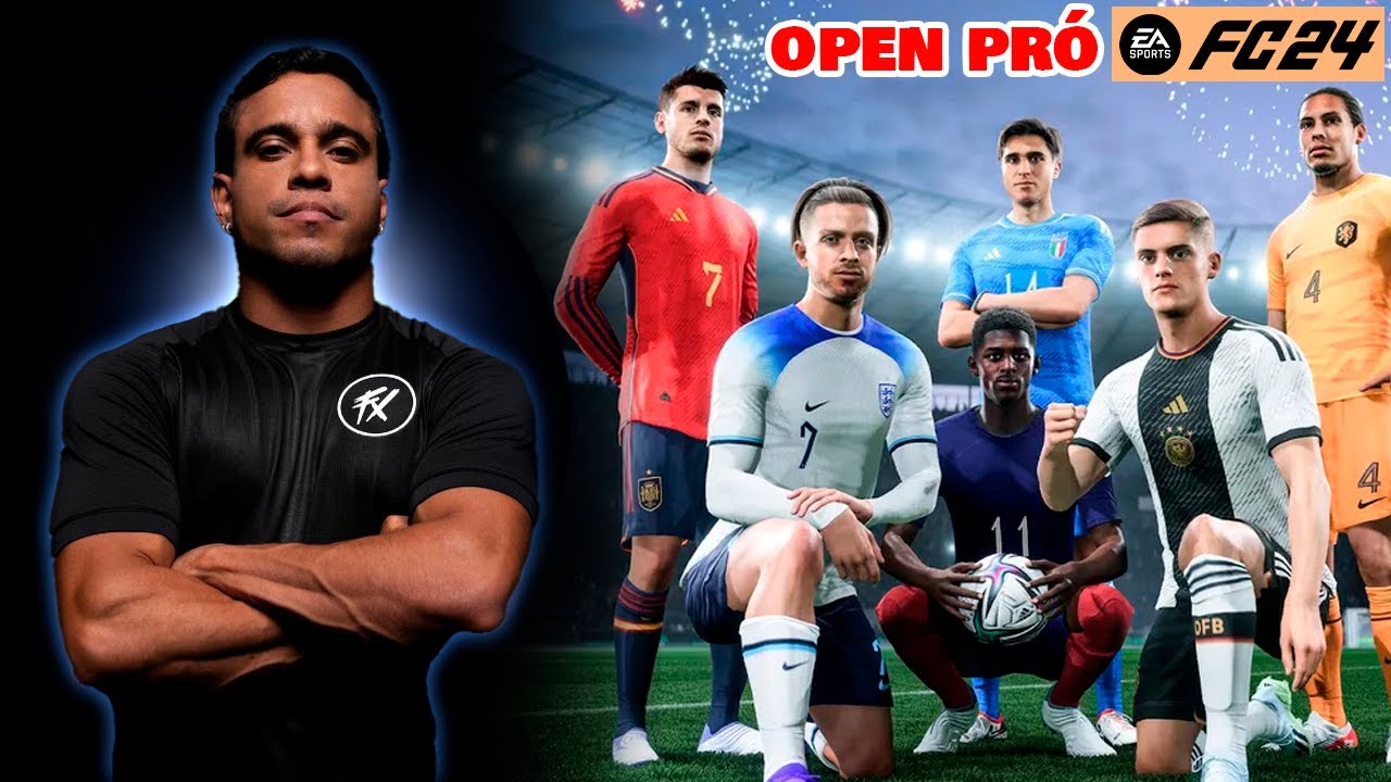 NÍVEL ABSURDO!! JOGANDO CONTRA OS MELHORES!! OPEN PRÓ EA FC 24 | Wendell Lira