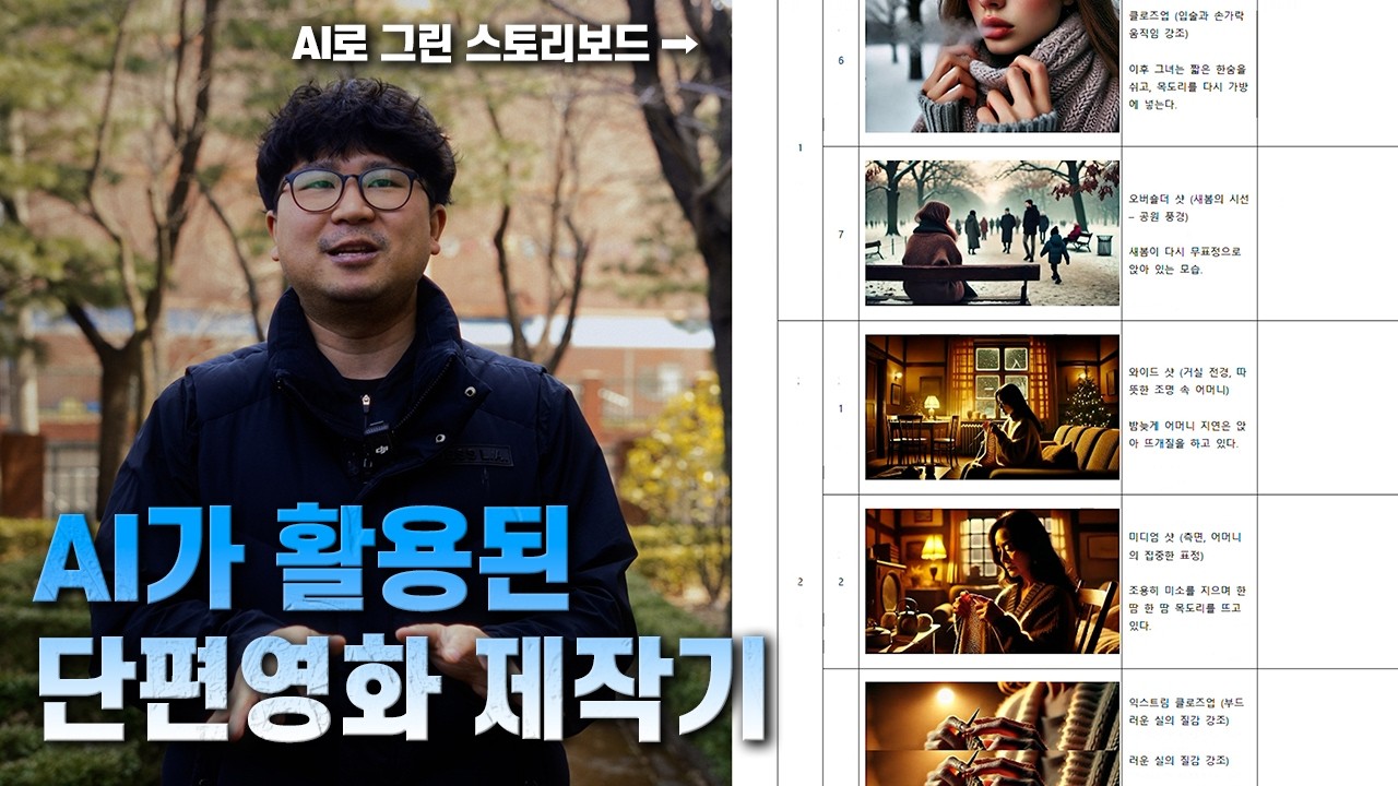 ChatGPT와 생성형 AI 이용해 만든 단편영화 제작기