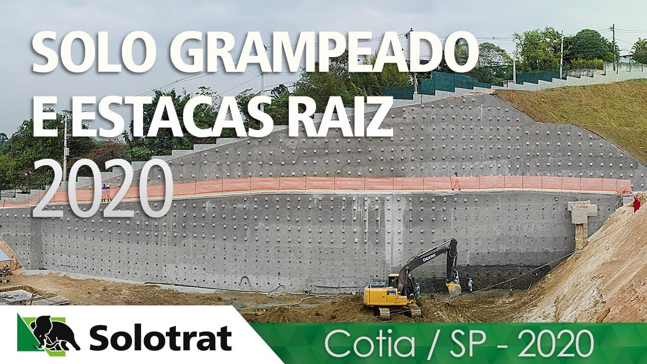 Solo Grampeado e Estacas Raiz em Cotia - Solotrat 2020