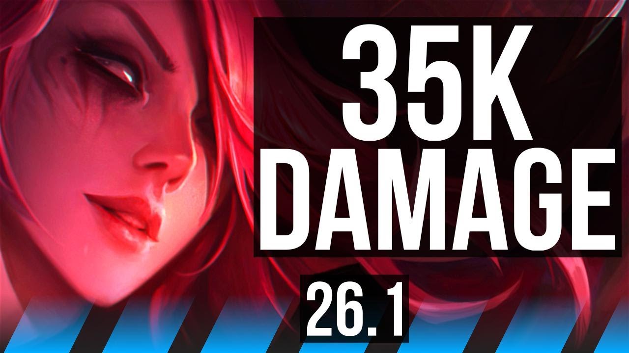 MORGANA vs KATARINA (MID) | Summon Aery, 35K damage | EUW Master | 26.1