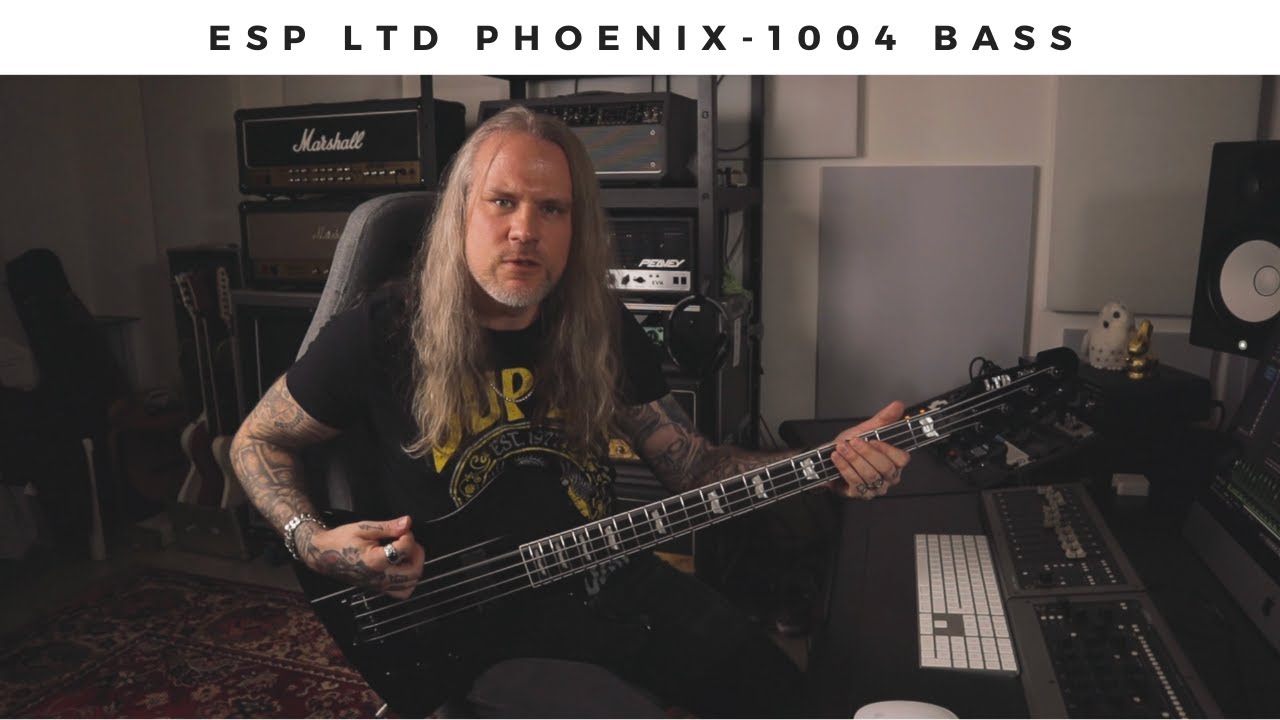 ESP LTD PHOENIX-1004 BASS - Badass punchy tones with a hefty amount of Kekkonen.
