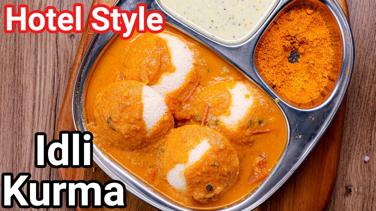 Special Red Color Kurma for Idli & Dosa - Hotel Style | Multipurpose Breakfast Thin Kurma Curry