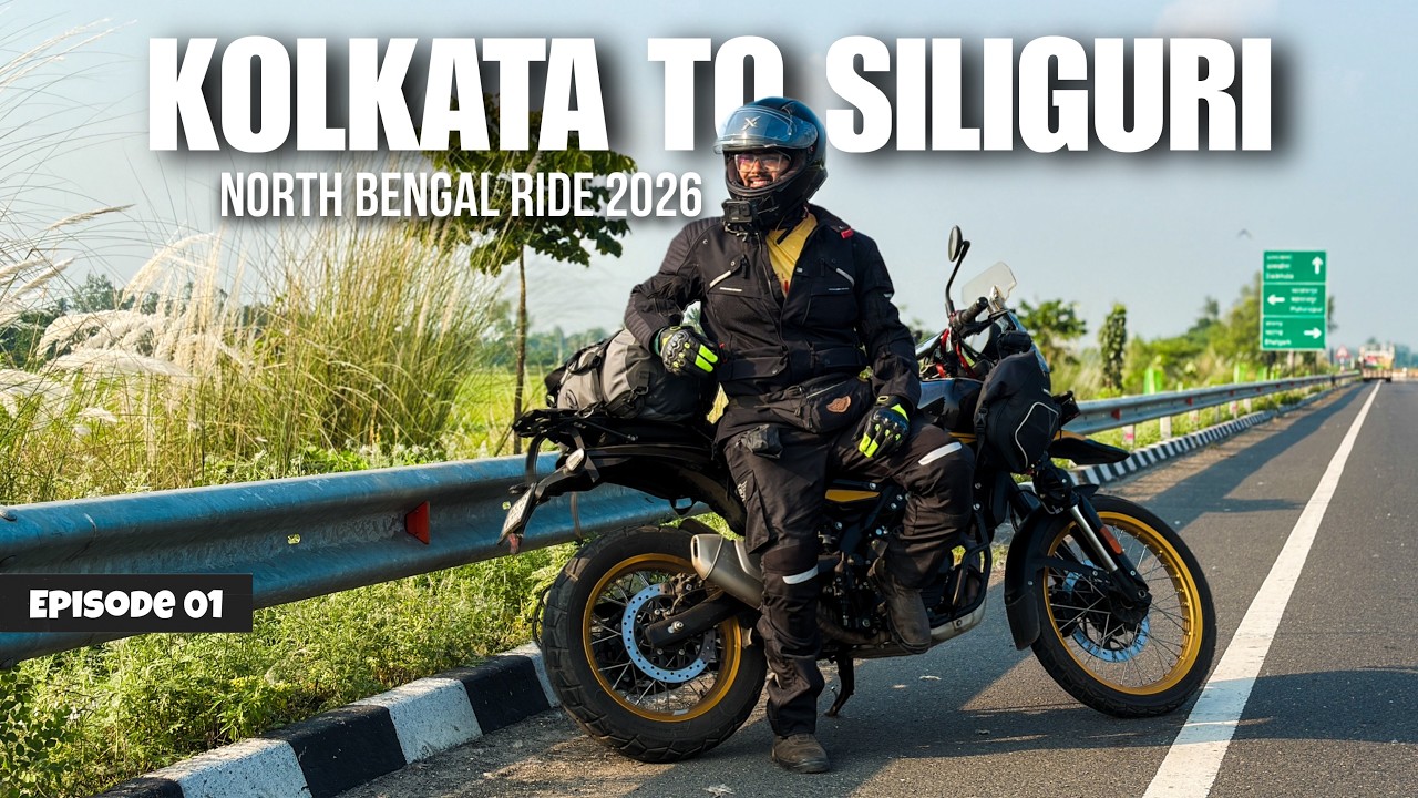 KOLKATA TO SILIGURI | EP 01 | NORTH BENGAL RIDE 2026