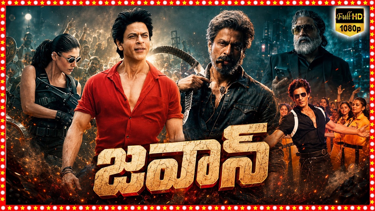 Jawan Telugu Full Length HD Movie | Shah Rukh Khan, Nayanthara, Vijay Sethupathi, Deepika Padukone |