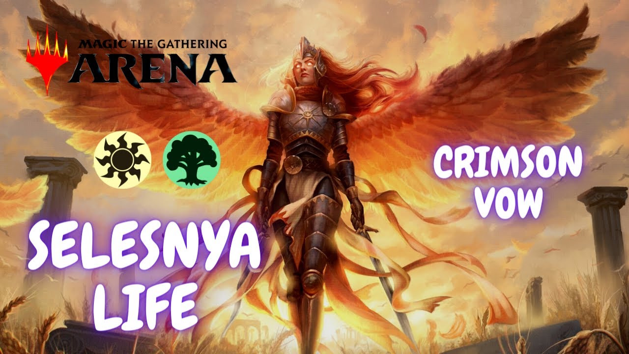 Колода Селезния лайфгейн / Selesnya Life deck. MTG arena / мета 2021