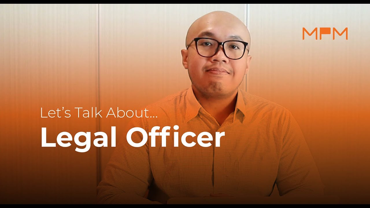 Let's Talk about Legal Officer